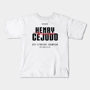 Henry Cejudo The Messenger Kids T-Shirt
